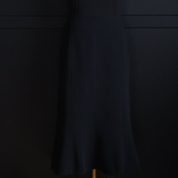 Louben | NWT Vintage Black Flutter Skirt - Picture 3 of 10